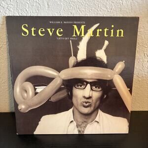 STEVE MARTIN "Let's Get Small" Vinyl LP 1977 Warner Brothers BSK 3090 1st Press